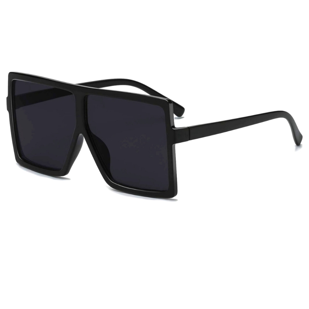 Fashion Nova Be there or Be Square Oversized Sunglasses